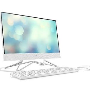 Silver & White USED Hp All-in-One Desktop!